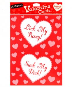 10 X-Rated Valentine Cards w/Envelopes