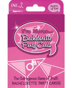 I've Never Bachelorette Party Cards