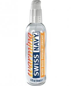 Swiss Navy Warming Lubricant 4oz. (water based)