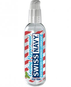 Swiss Navy Cooling Peppermint Lube 4oz. (water based)