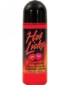 Hot Licks Lotion - Strawberry