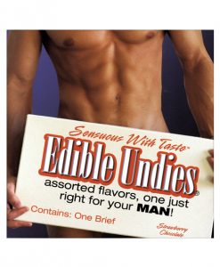 Mens Edible Undies - Strawberry/Chocolate