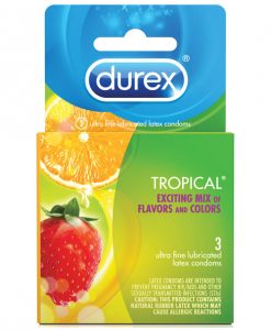 Durex Tropical Flavors - Box of 3