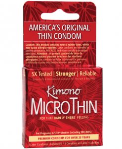 Kimono Micro Thin Condom - Box of 3