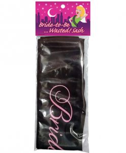 Bride to Be Wasted Sash