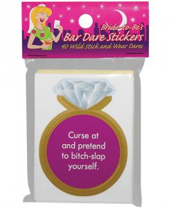 Bride To Be's Bar Dare Stickers