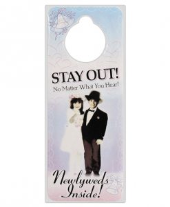 Stay Out! Newlywed Privacy Door Hanger