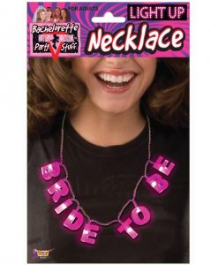 Bachelorette Outta Control Light Up Bride to Be Necklace