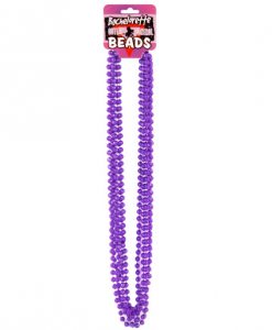 Bachelorette Outta Control Beads - Metallic Purple Pack of 6