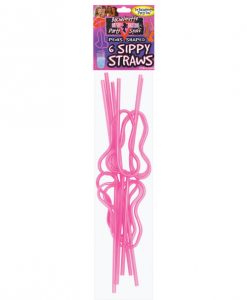 Bachelorette Penis Sippy Straws - Pack of 6