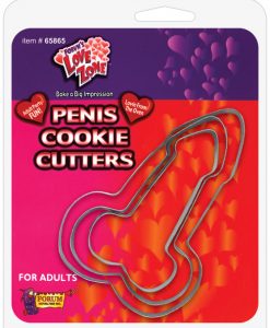 Penis Cookie Cutters - Pack of 3