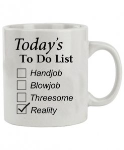 Attitude Mug Today's to do List