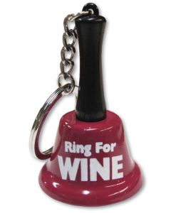 Ring For Wine Keychain