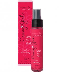 Crazy Girl Wanna Be Aroused Oral Sex Gel Strawberry 2.2oz