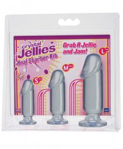Crystal Jellies Anal Starter Kit - Clear