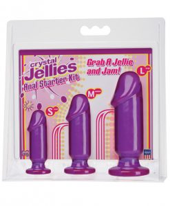 Crystal Jellies Anal Starter Kit - Purple