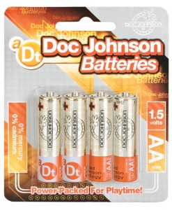 Doc Johnson Batteries - AA 4 Pack