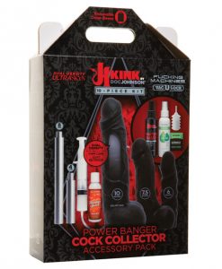 Kink Fucking Machines Power Banger Cock Collector Accessory Pack - 8 pc Kit
