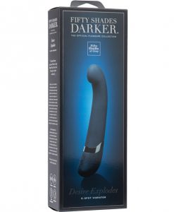 Fifty Shades Darker Desire Explodes USB Rechargeable G Spot Vibrator