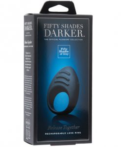 Fifty Shades Darker Release Together USB Rechargeable Love Ring