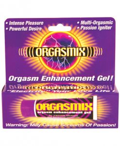 Orgasmix Orgasm enhancement gel 1oz tube hang box