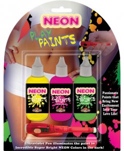 Neon Body Paints - 3 Pack