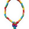 Rainbow Stretchy Cock Candy Necklace