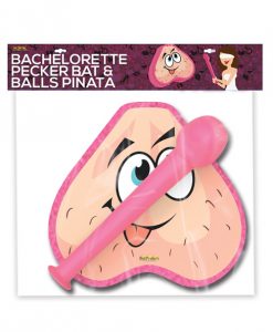 Bachelorette Party Pecker Bat w/Balls Pinata