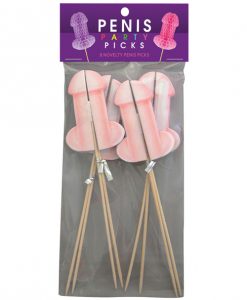 Penis Party Picks - Purple & Pink