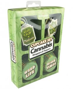 Cannabis Cupcake Set