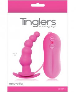 Tingler Vibrating Butt Plug #1 - Pink