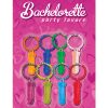 Bachelorette Party Favors Dicky Wine Charms - Pack of 8