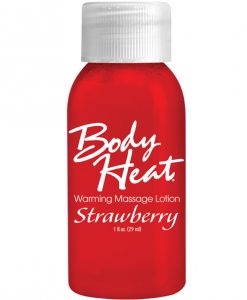 Body Heat Lotion  - 1 oz Strawberry