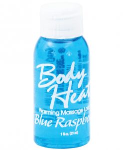 Body Heat Lotion  - 1 oz Cool Blue Raspberry