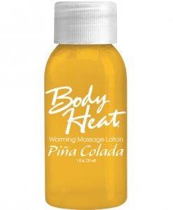 Body Heat Lotion  - 1 oz Pina Colada