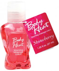 Mini Body Heat Lotion - 1.25 oz Strawberry