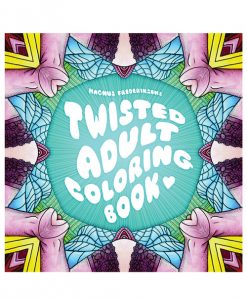 Twisted Adult Coloring Book