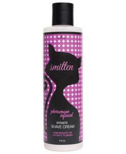 Smitten Intimate Shave Cream - 8 oz Pomegranate/Fig/Coconut & Plumeria