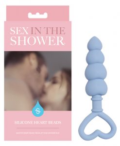 Sex in the Shower Silicone Heart Beads