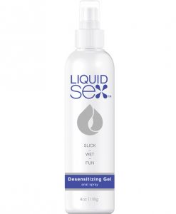 Liquid Sex Desensitizing Anal Spray Gel - 4 oz