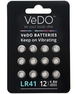 VeDO LR41 Batteries - 1.5V Pack of 12