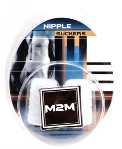 M2M Silicone Nipple Suckers Large - Clear