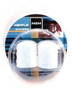 M2M Silicone Nipple Suckers Medium - Clear