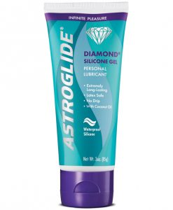Astroglide Diamond Silicone Gel Lubricant - 3 oz Bottle
