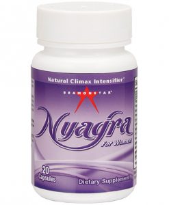 Nyagra Female Climax Intensifier - Bottle of 20 Capsules
