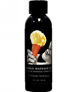 Earthly Body Edible Massage Oil - 2 oz Vanilla