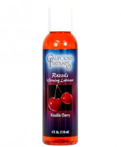 Razzels Warming Lubricant - 4 oz Kissable Cherry