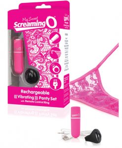 Screaming O My Secret  Charged Remote Control Panty - Pink