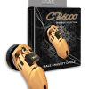 CB-6000 3.25" Cock Cage & Lock Set - Gold