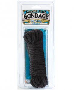 Japanese Style Bondage Cotton Rope - Black